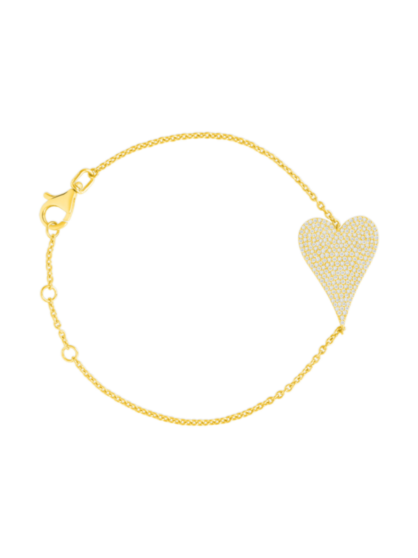 diamondheartbracelet