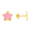 kid-enamel-pink-star-stud-earring-14k-586536